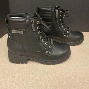 New! Womens Harley-Davidson Inman Mills 5.25" Motorcycle Boots D83877. Size 11M.